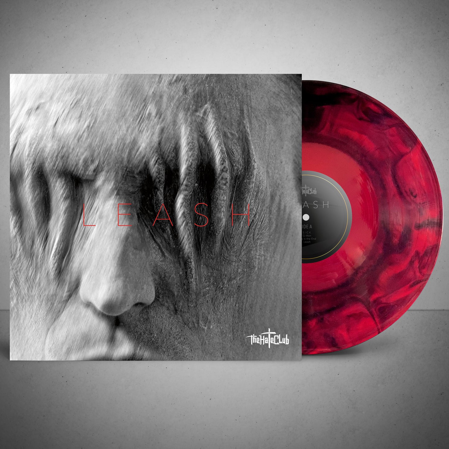 The Hate Club LEASH Signed Limited Edition Blood Vinyl - US Only