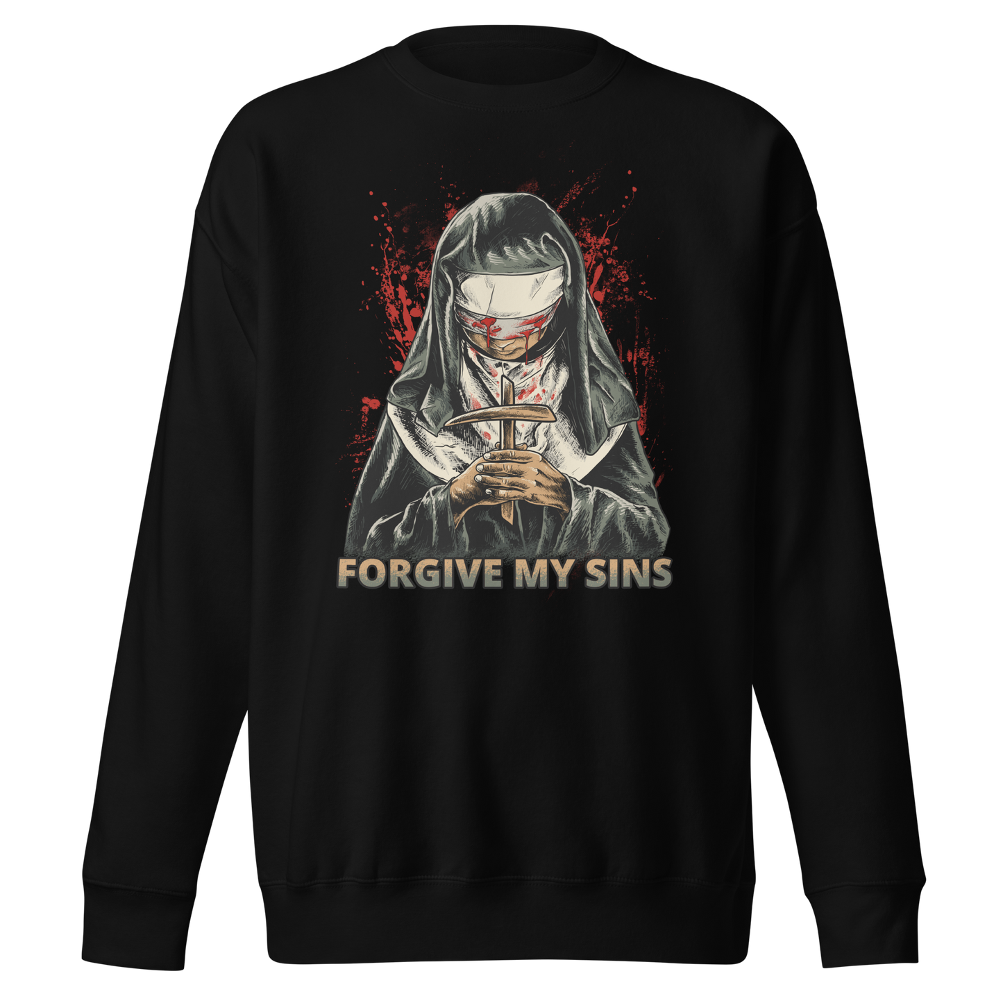 The Hate Club - Forgive My Sins Blood Sweatshirt