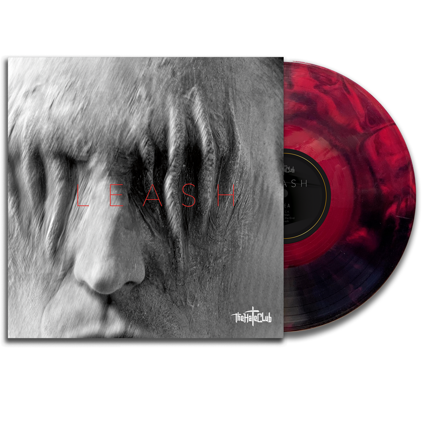 The Hate Club LEASH Signed Limited Edition Blood Vinyl - US Only