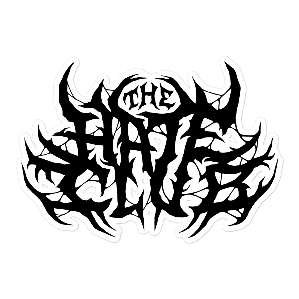 The Hate Club Omen Logo Sticker